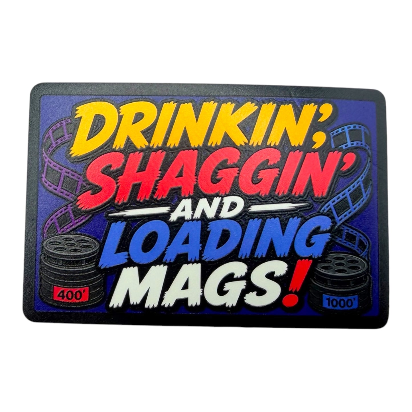 “Loading” UV Printed Velcro Patch