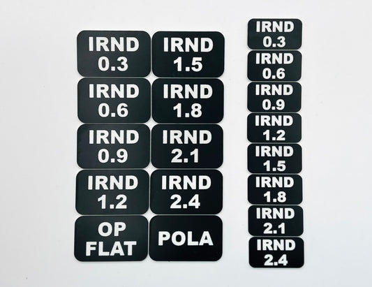 IRND Filter Tabs Sets