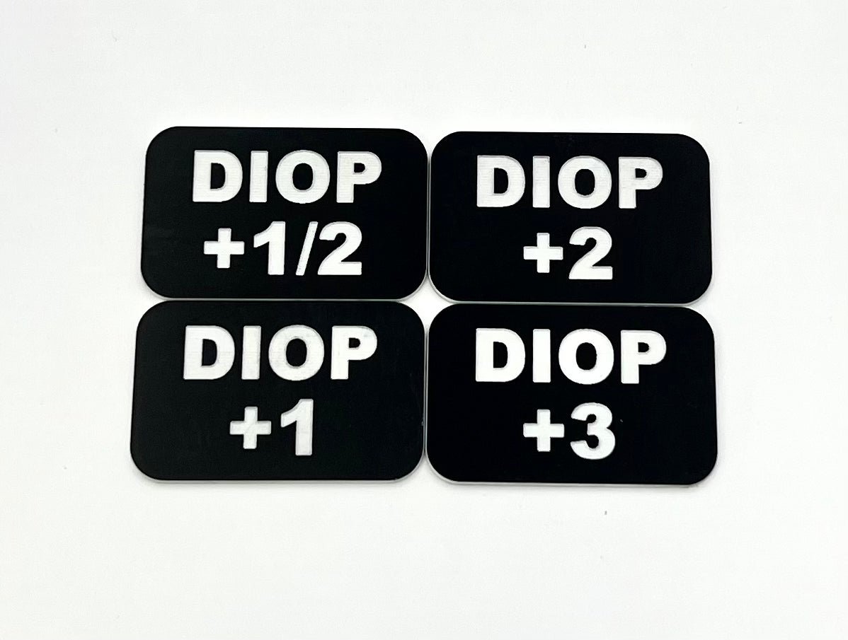 Diopter Filter Tabs
