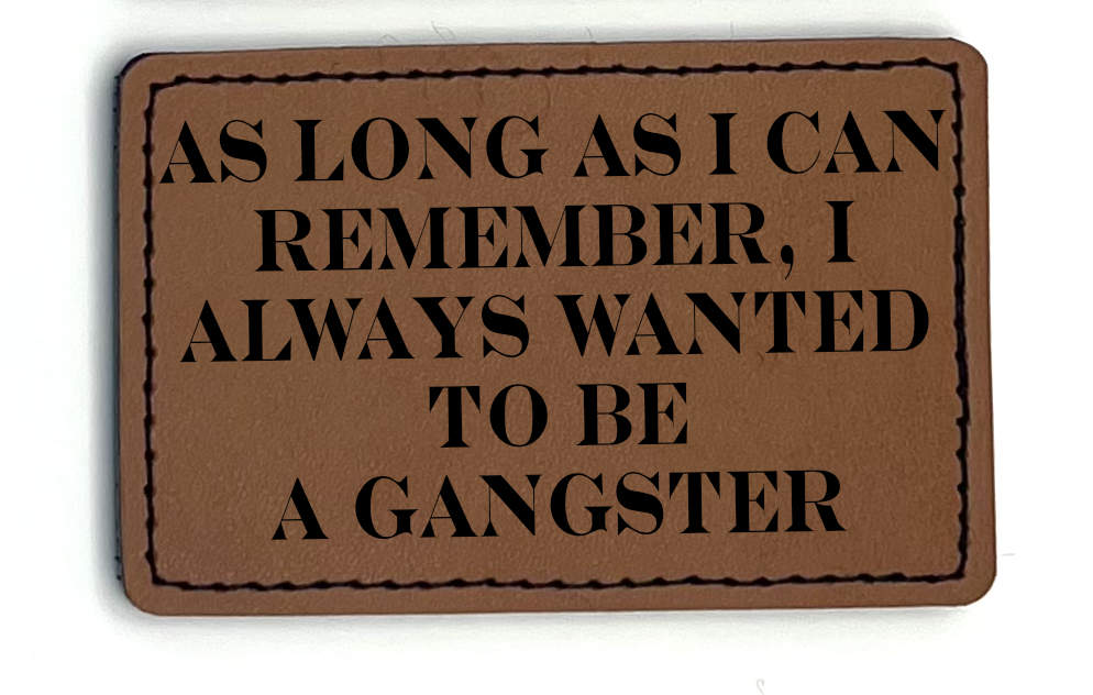 Gangster Patch