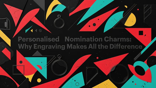 Professional header image for list-based article: Personalised Nomination Charms: Why Engraving Makes All t...