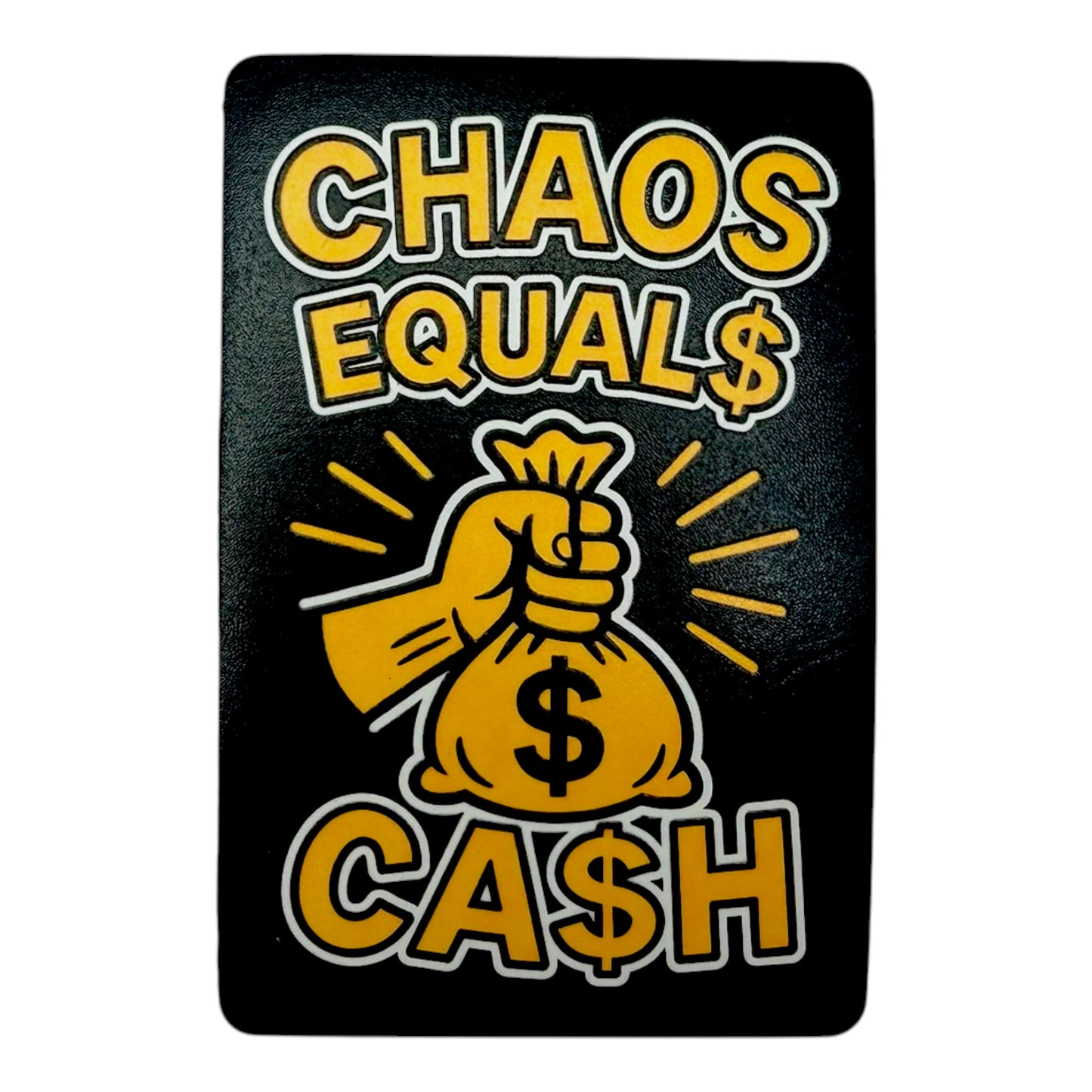 “Chaos” UV Printed Velcro Patch