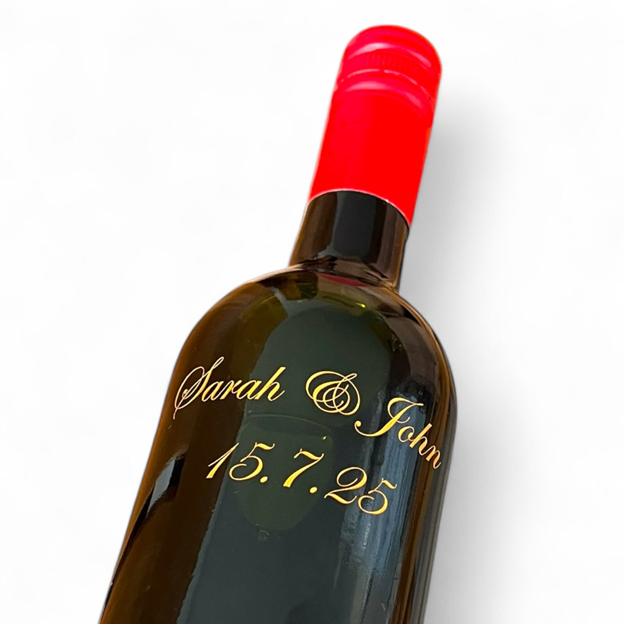 Custom Engraved Glass Bottle