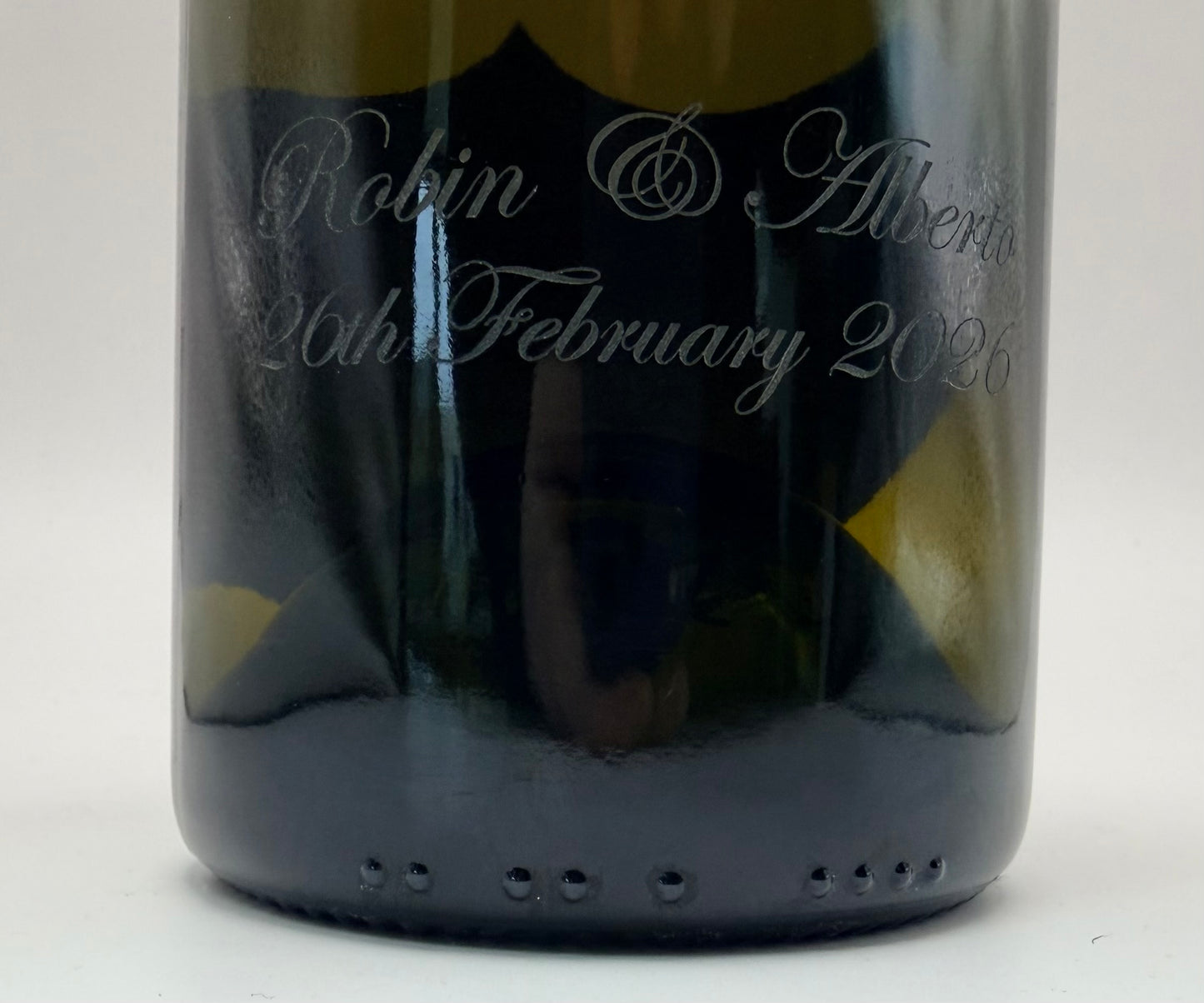 Custom Engraved Glass Bottle