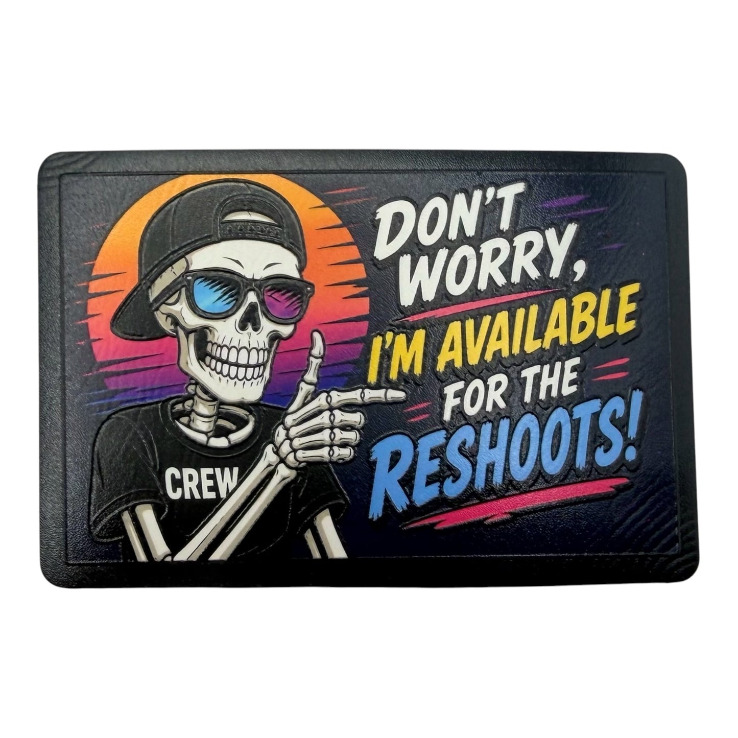 “Reshoots” UV Printed Velcro Patch