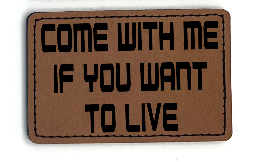 Come With Me Patch